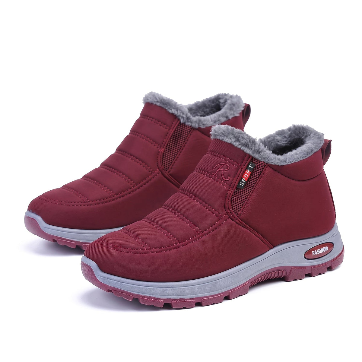Sianna™ | Quilted | Waterproof Slip-On Ankle Boots |