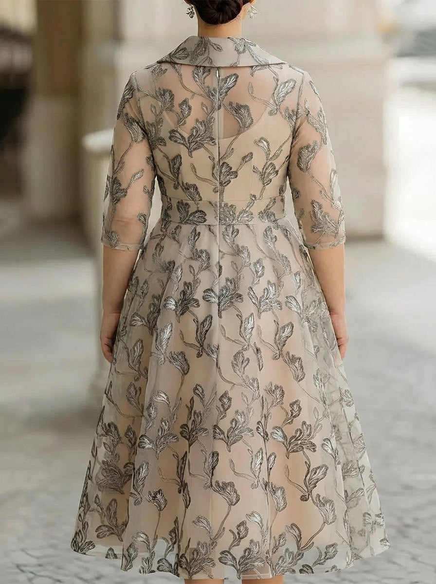 Marceline | Classic Graceful Wrap Dress