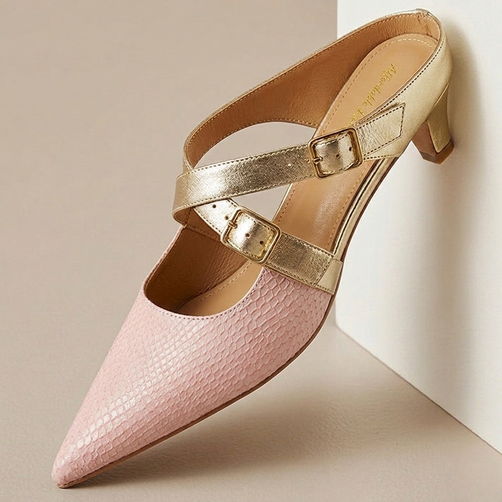 Brielle Genuine Leather Mules