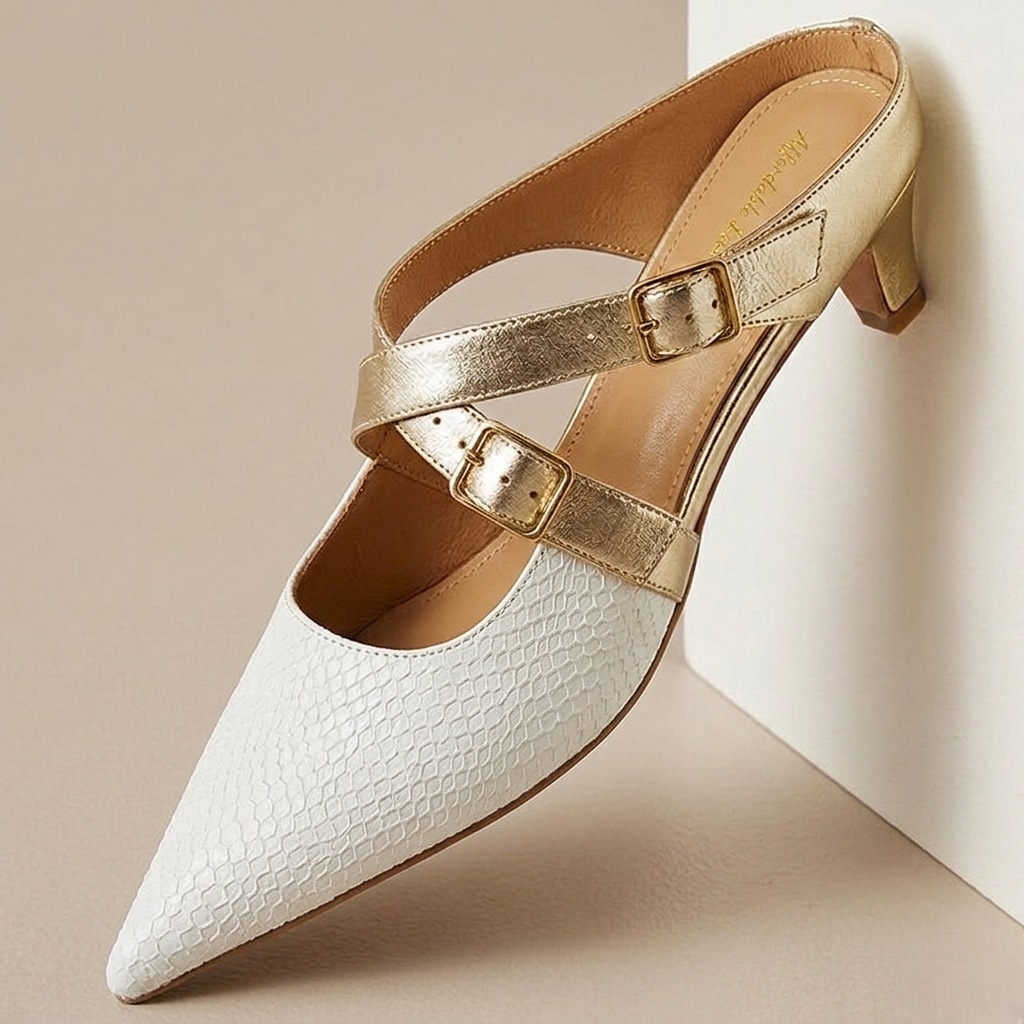Brielle Genuine Leather Mules