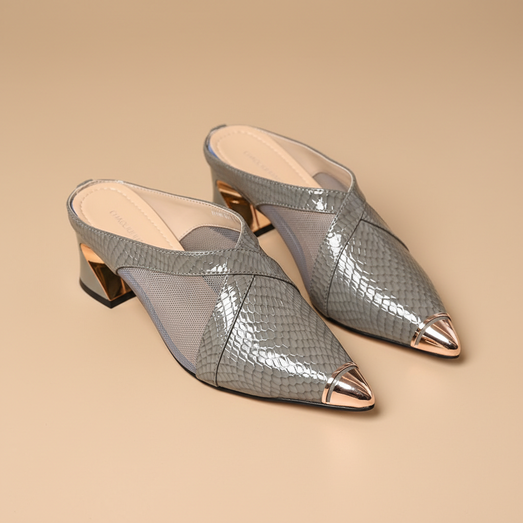 Valencia Leather Mules