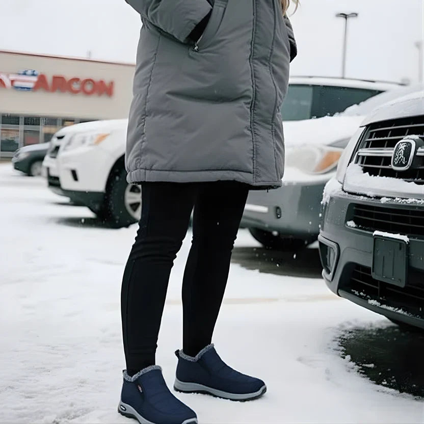 Sianna™. | Quilted | Waterproof Slip-On Ankle Boots