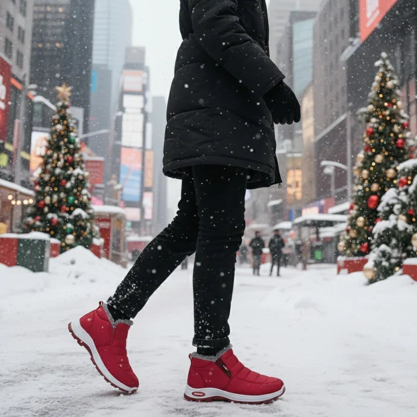 Sianna™. | Quilted | Waterproof Slip-On Ankle Boots