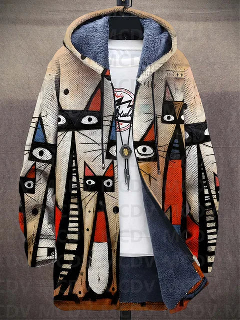 Lowanna - Exquisite Cardigan Infused with Artistic Inspiration