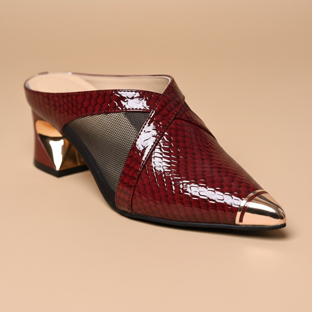 Valencia Leather Mules