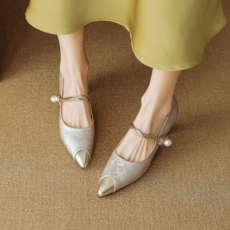 Jade Kitten Heels