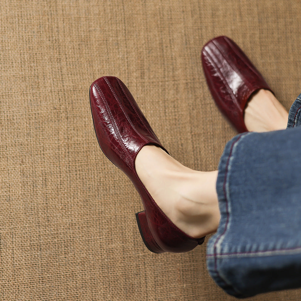 Velina Genuine Leather Loafers