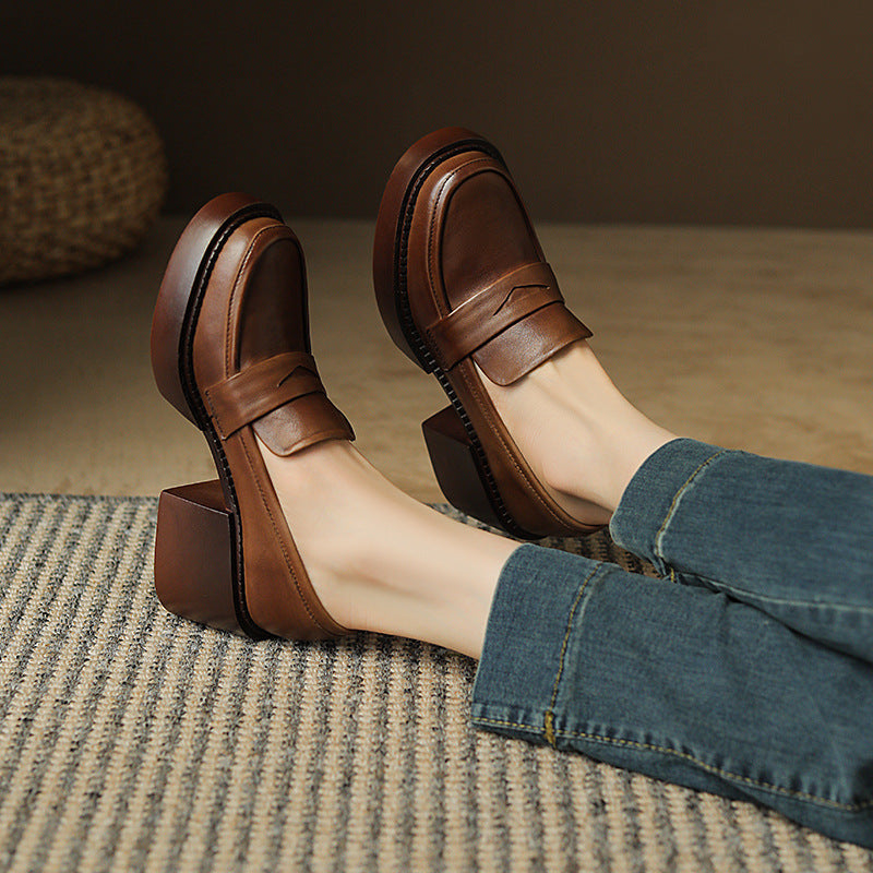 Elmonta Genuine Leather Loafers