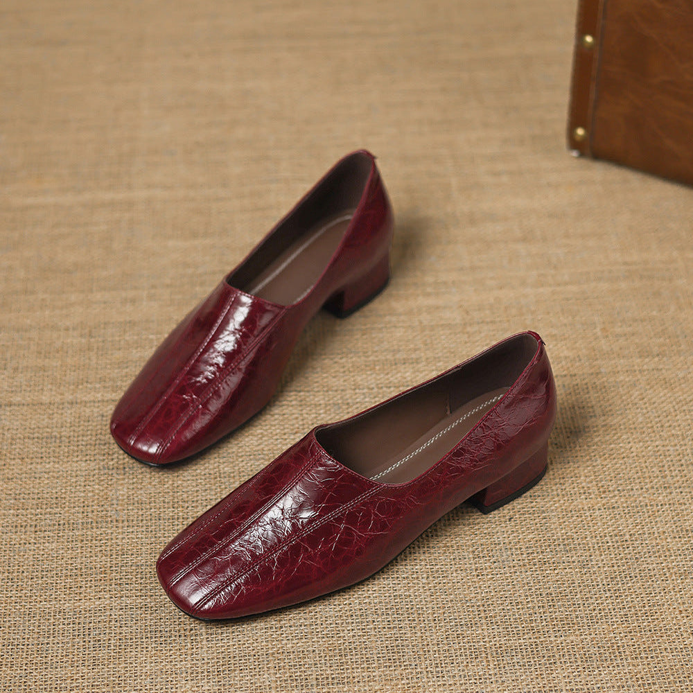 Velina Genuine Leather Loafers