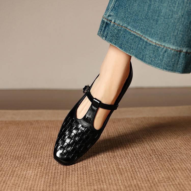 Soretta Genuine Leather Heels