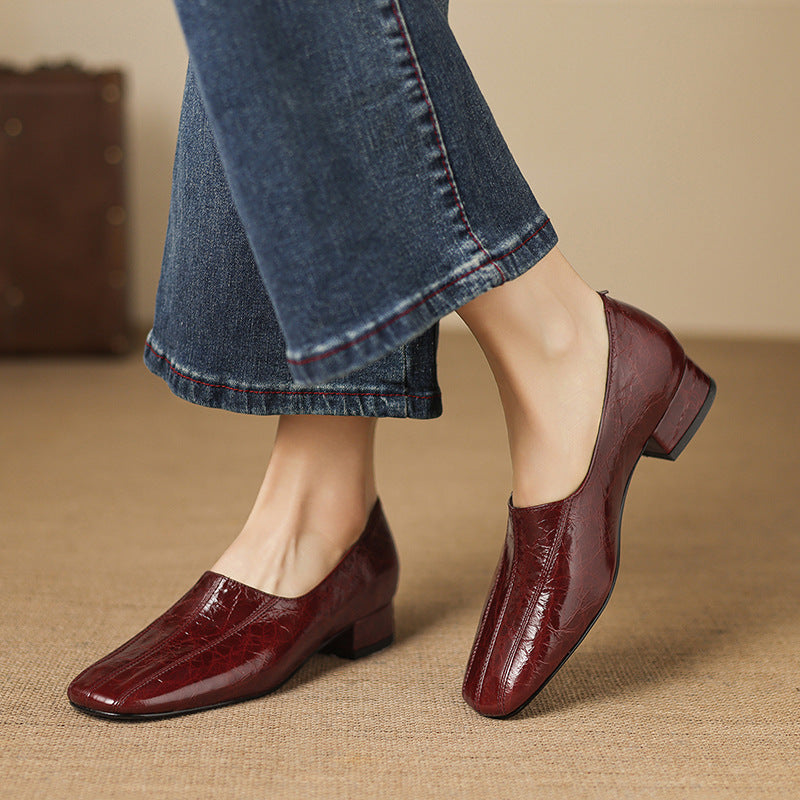 Velina Genuine Leather Loafers