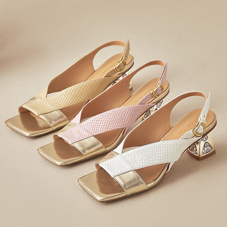 Virelli Genuine Leather Heels