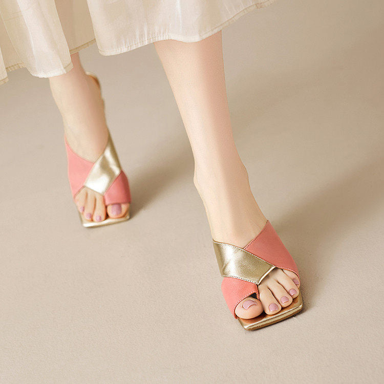Opaline Genuine Leather Heels