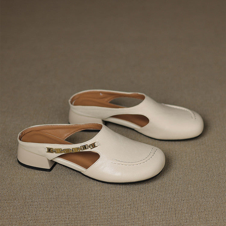 Lira Leather Mules