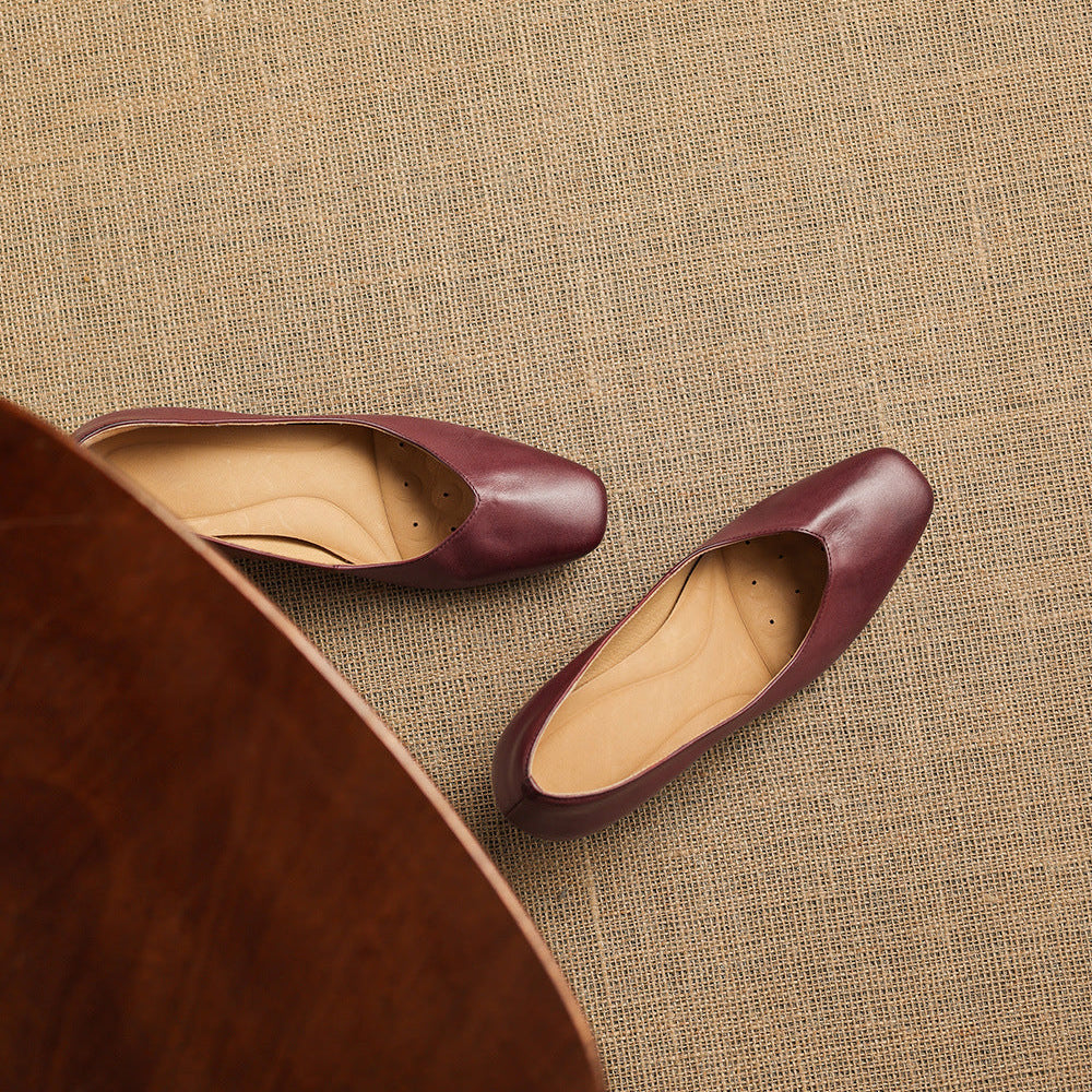 Orella Genuine Leather Heels