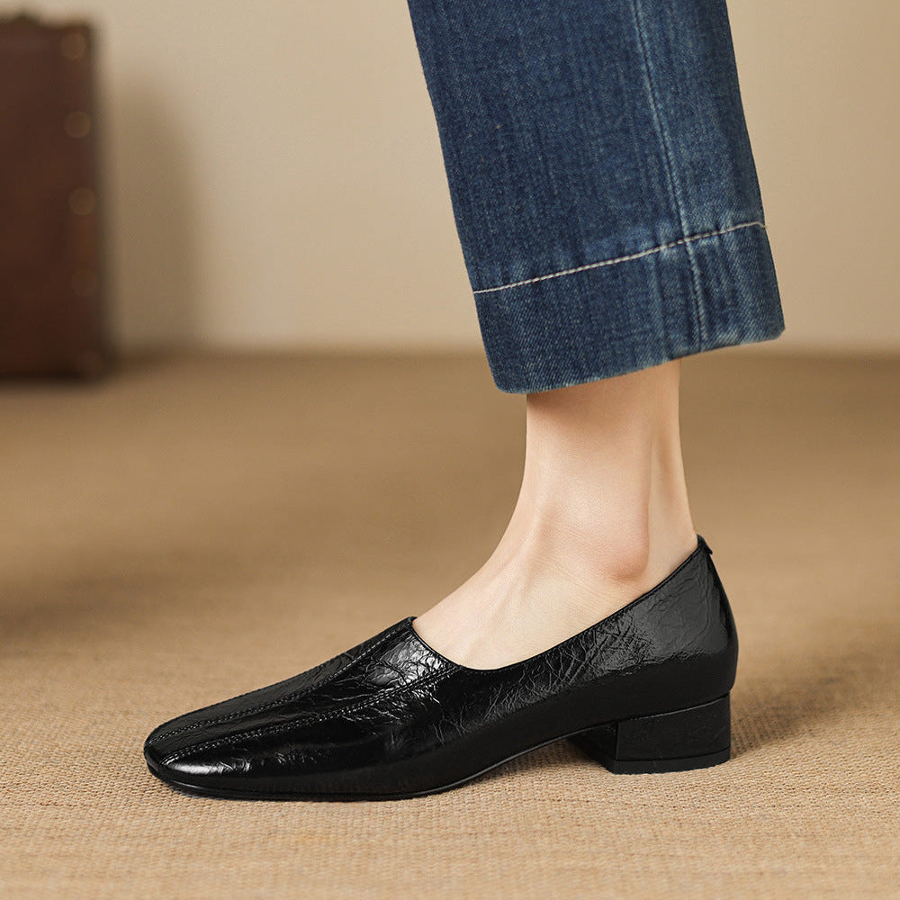 Velina Genuine Leather Loafers