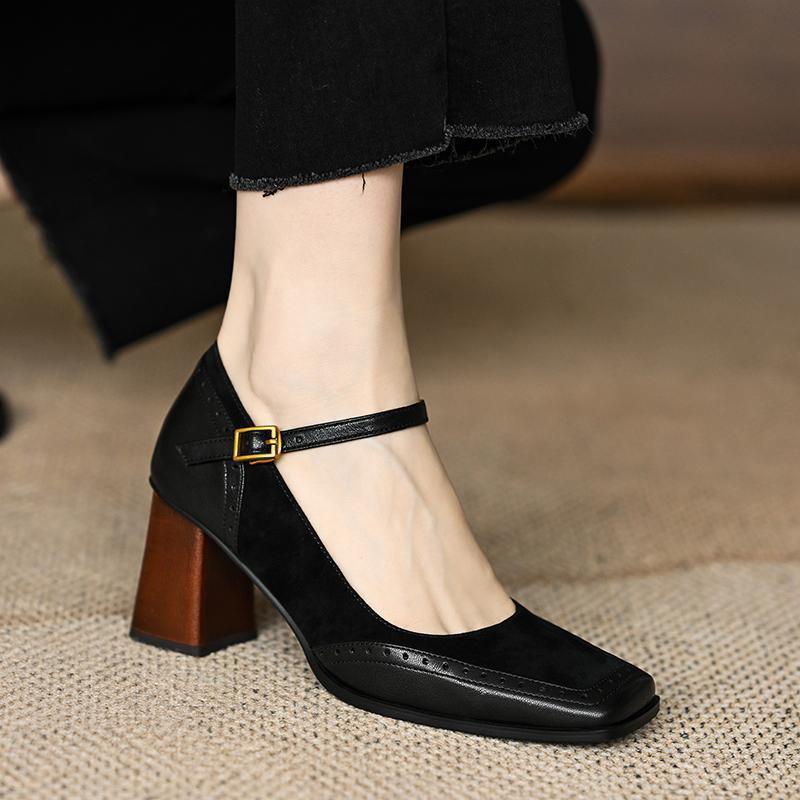 Lior Leather Heels