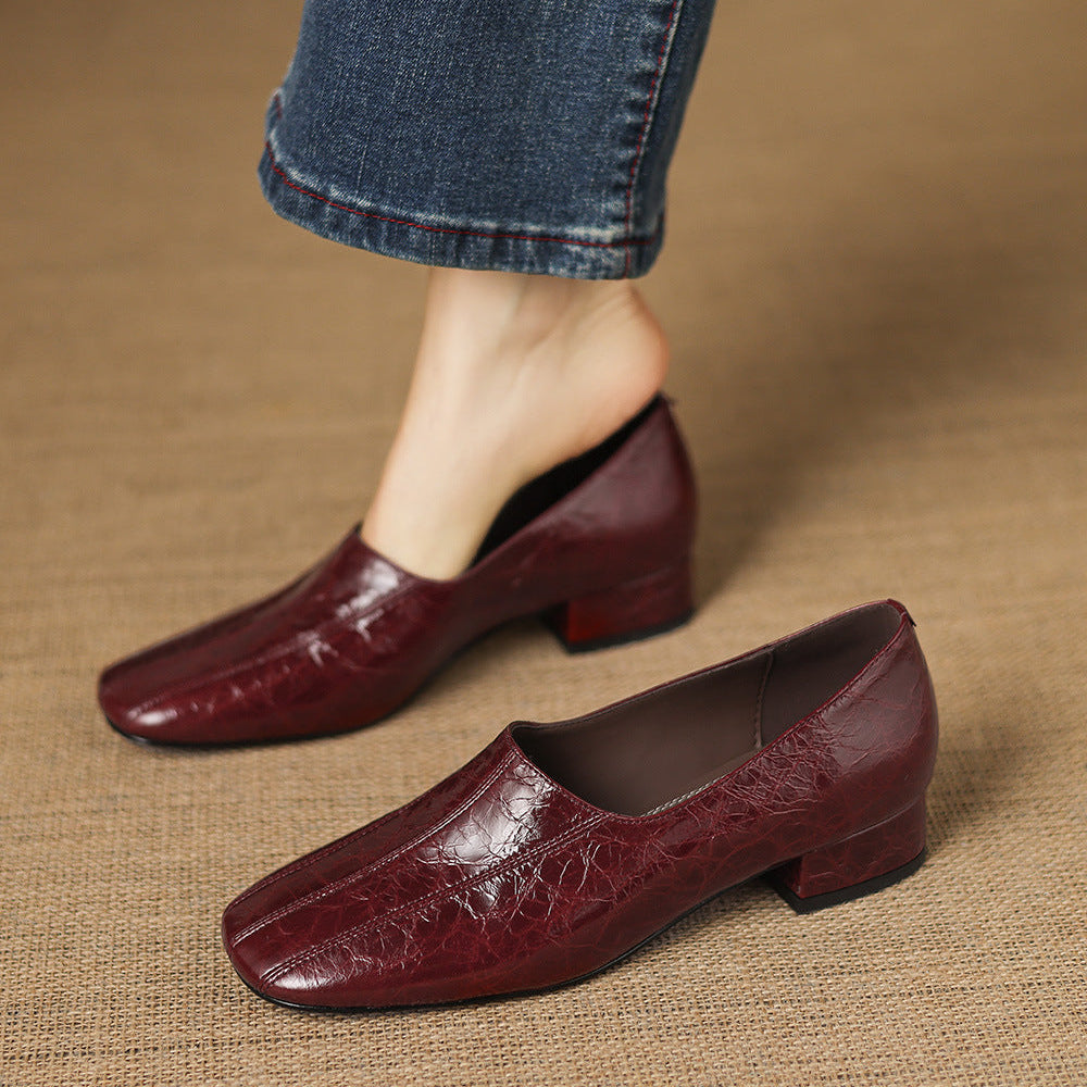 Velina Genuine Leather Loafers