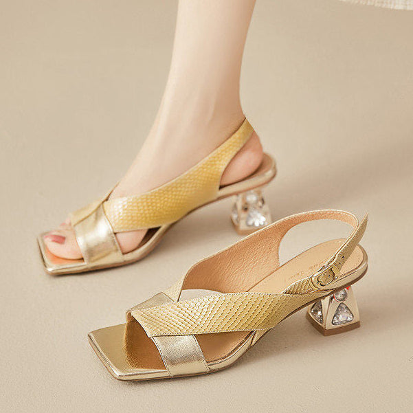 Virelli Genuine Leather Heels