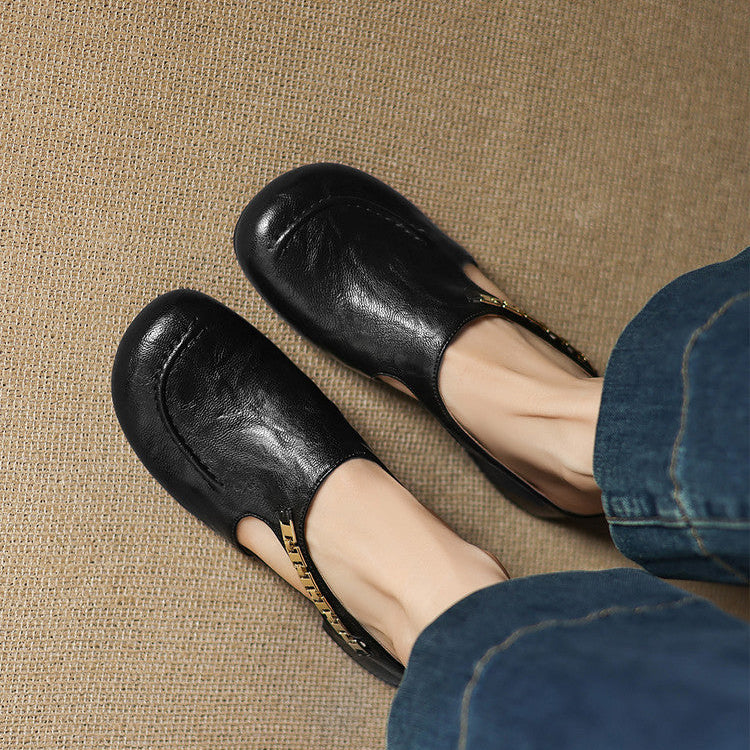 Lira Leather Mules