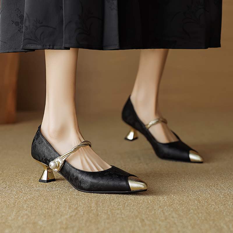 Jade Kitten Heels