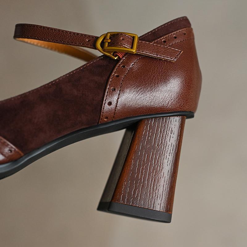 Lior Leather Heels