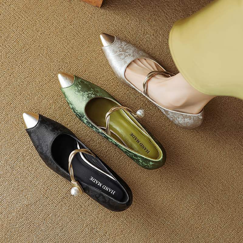 Jade Kitten Heels