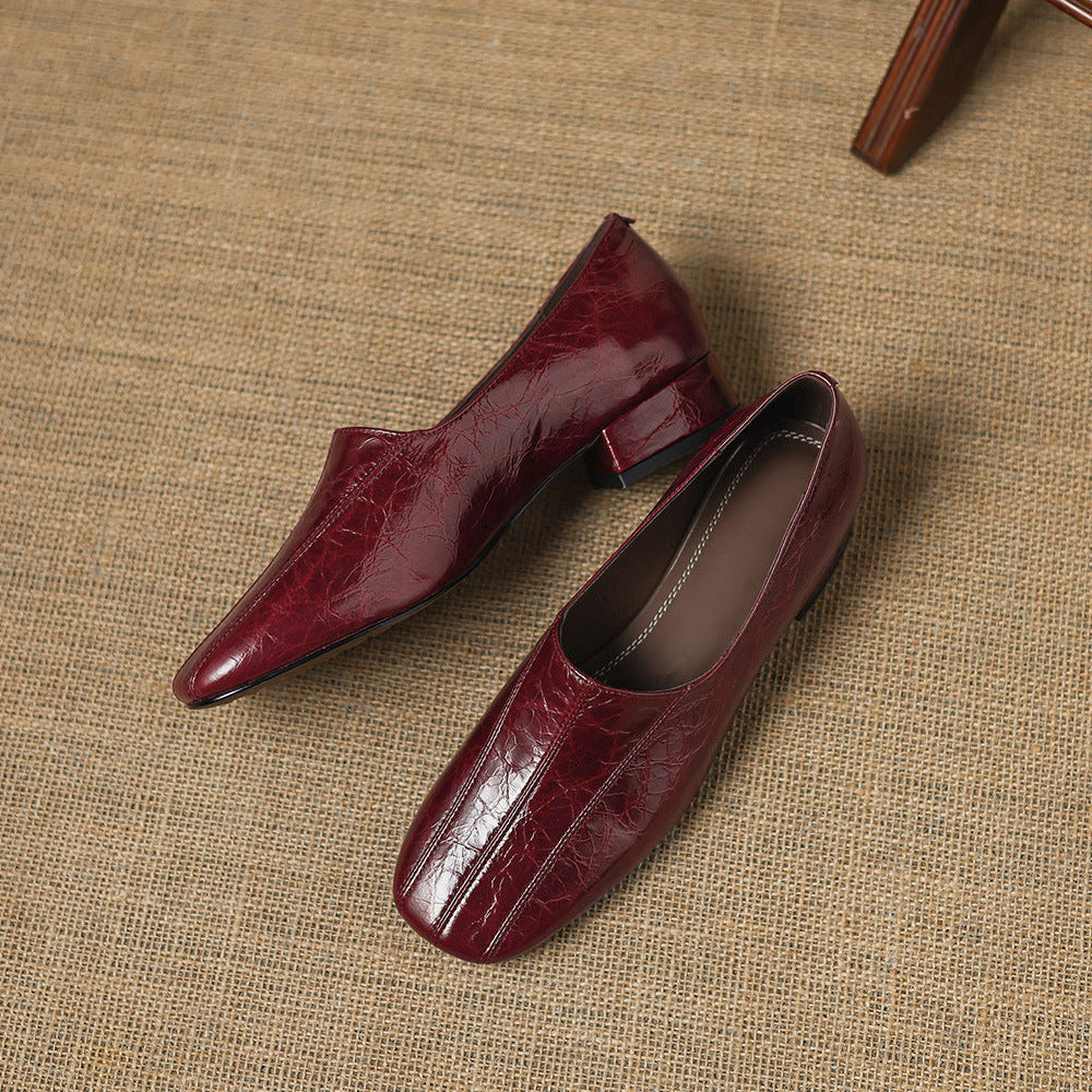 Velina Genuine Leather Loafers