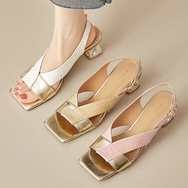 Virelli Genuine Leather Heels
