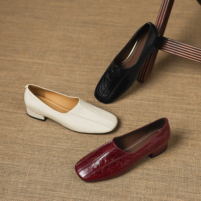 Velina Genuine Leather Loafers