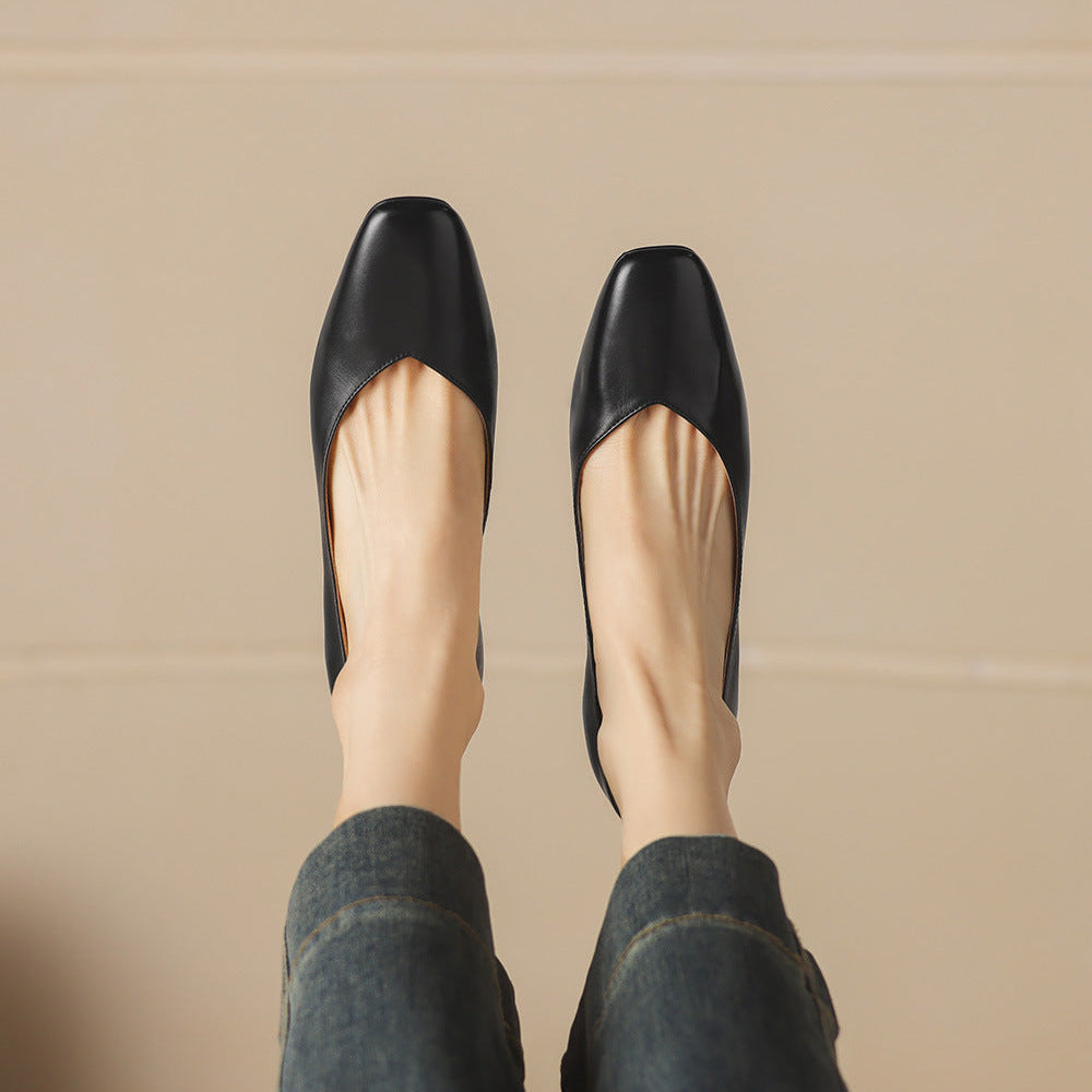 Orella Genuine Leather Heels
