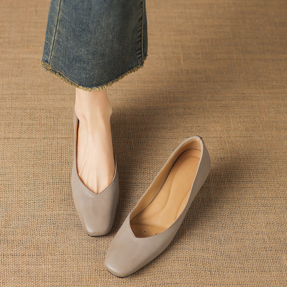 Orella Genuine Leather Heels
