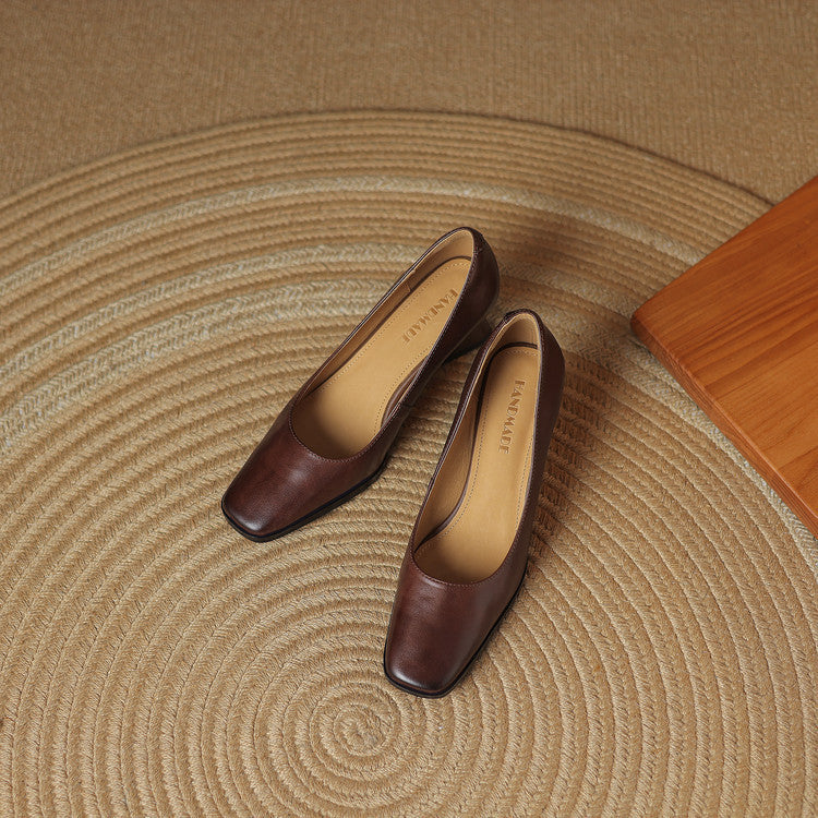 Eden Genuine Leather Heels