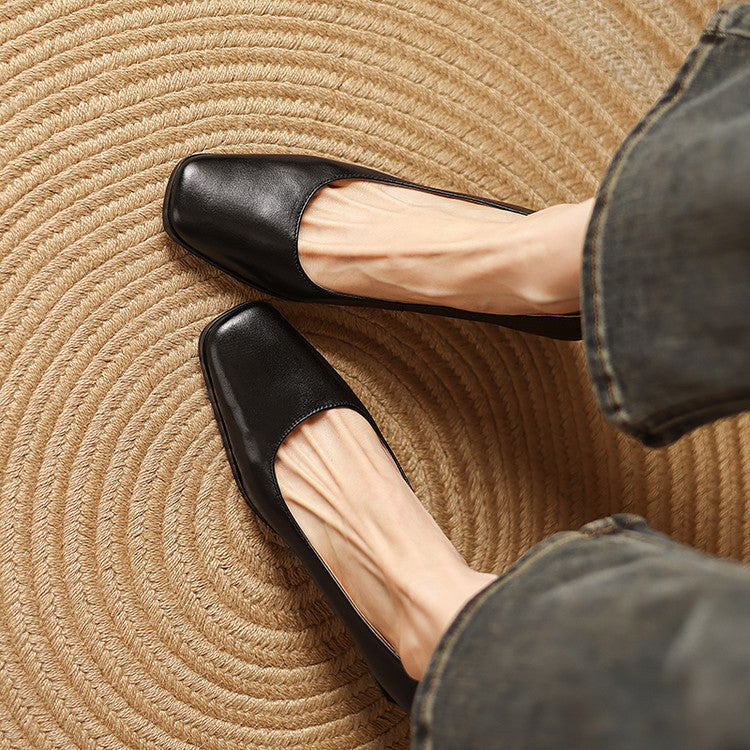 Eden Genuine Leather Heels