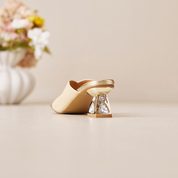 Opaline Genuine Leather Heels