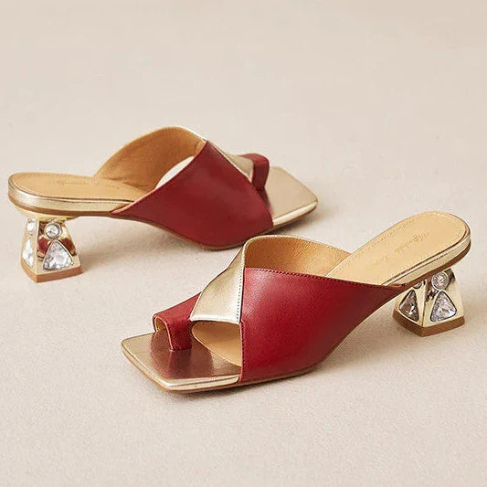 Opaline Genuine Leather Heels