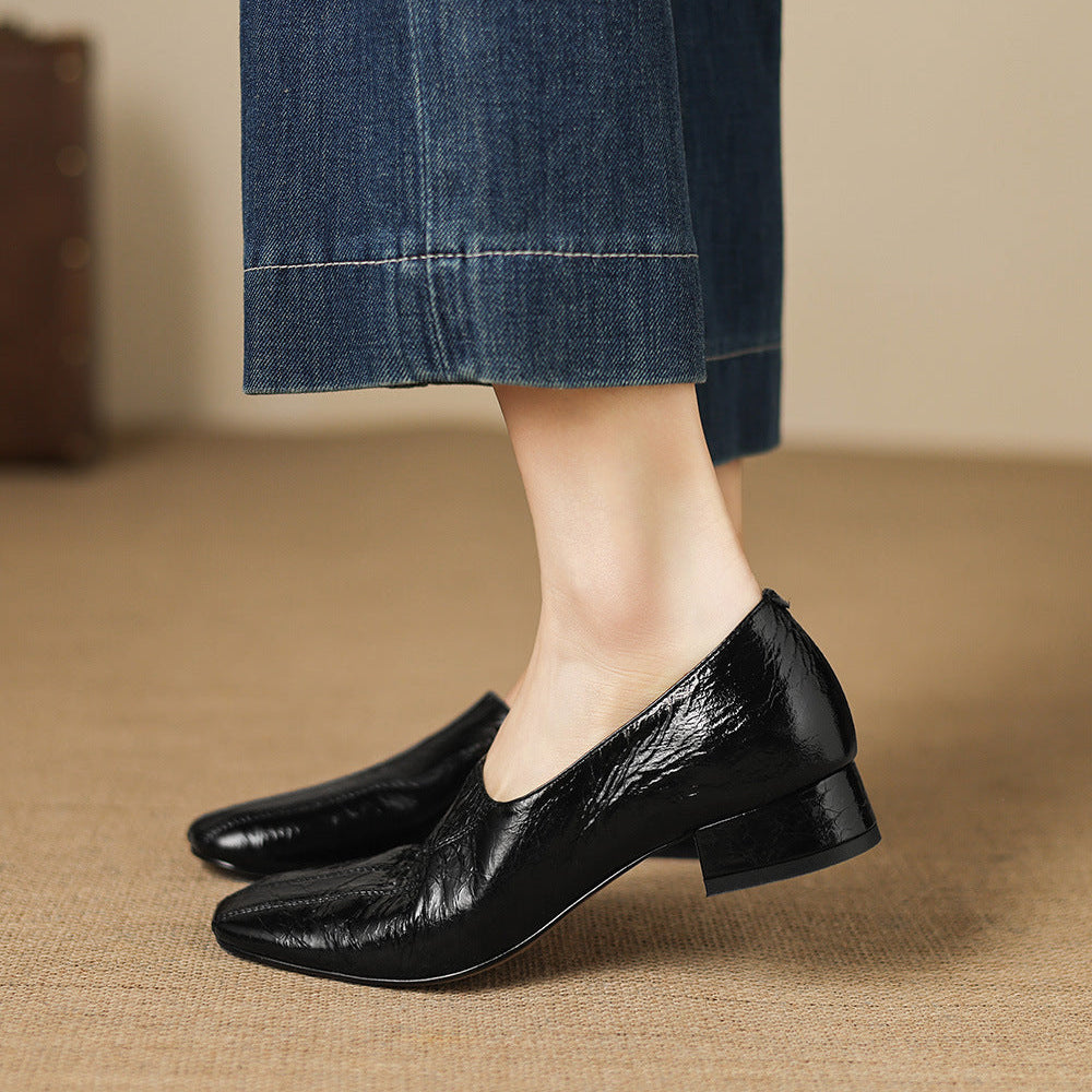 Velina Genuine Leather Loafers