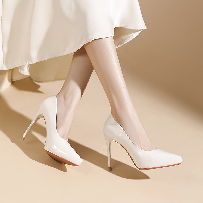 Zarelle Leather Heels
