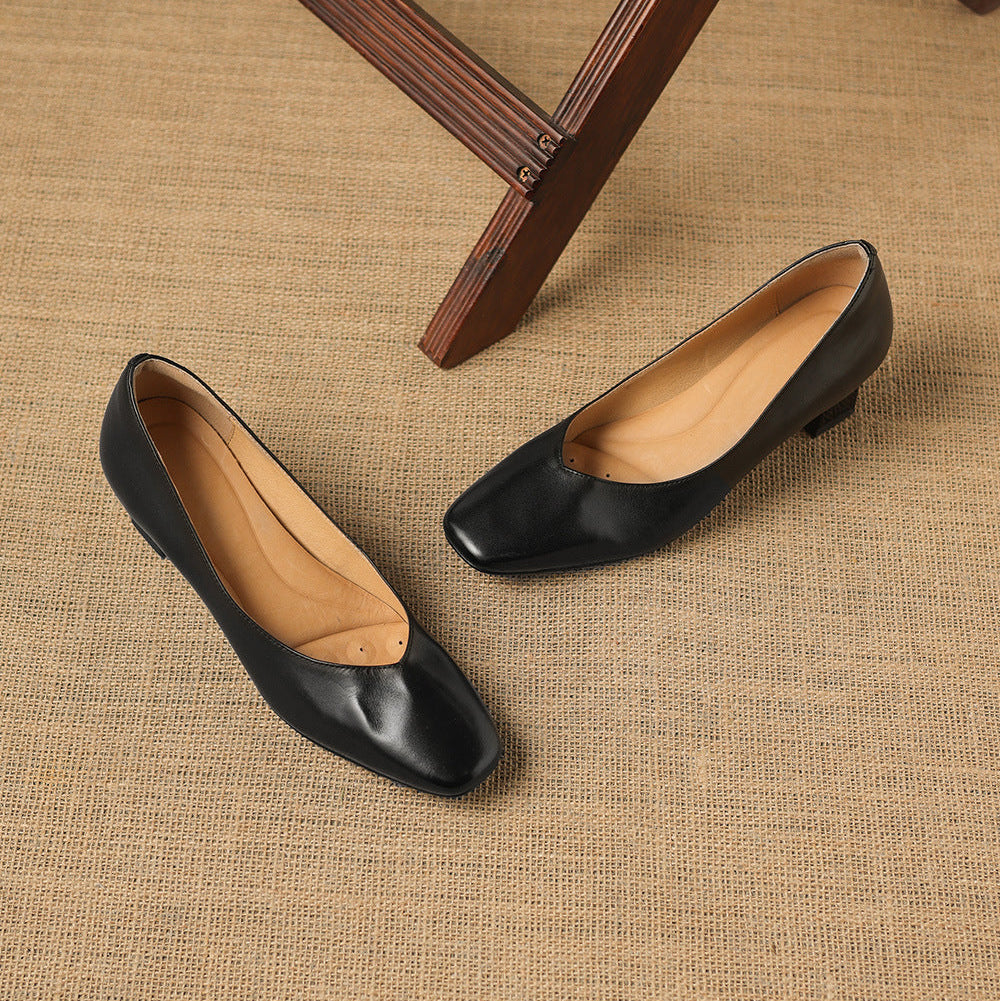 Orella Genuine Leather Heels