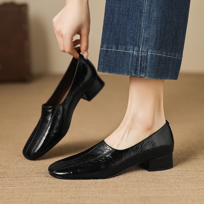 Velina Genuine Leather Loafers
