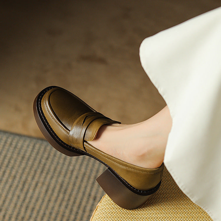 Elmonta Genuine Leather Loafers