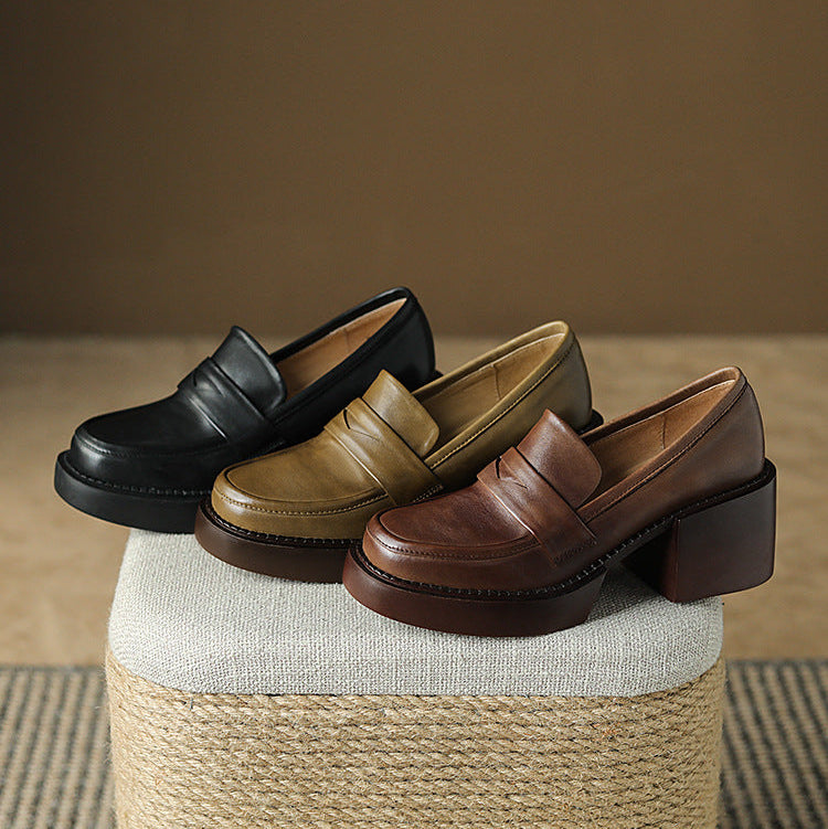 Elmonta Genuine Leather Loafers