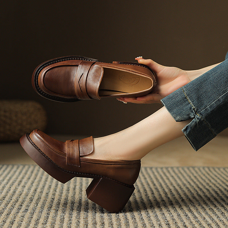Elmonta Genuine Leather Loafers