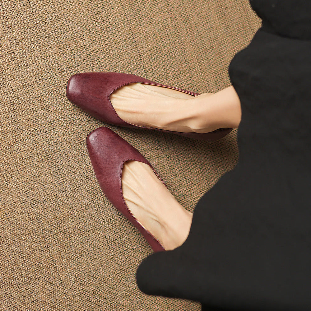 Orella Genuine Leather Heels