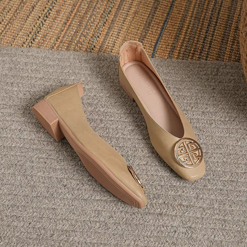 Archard Leather Flats