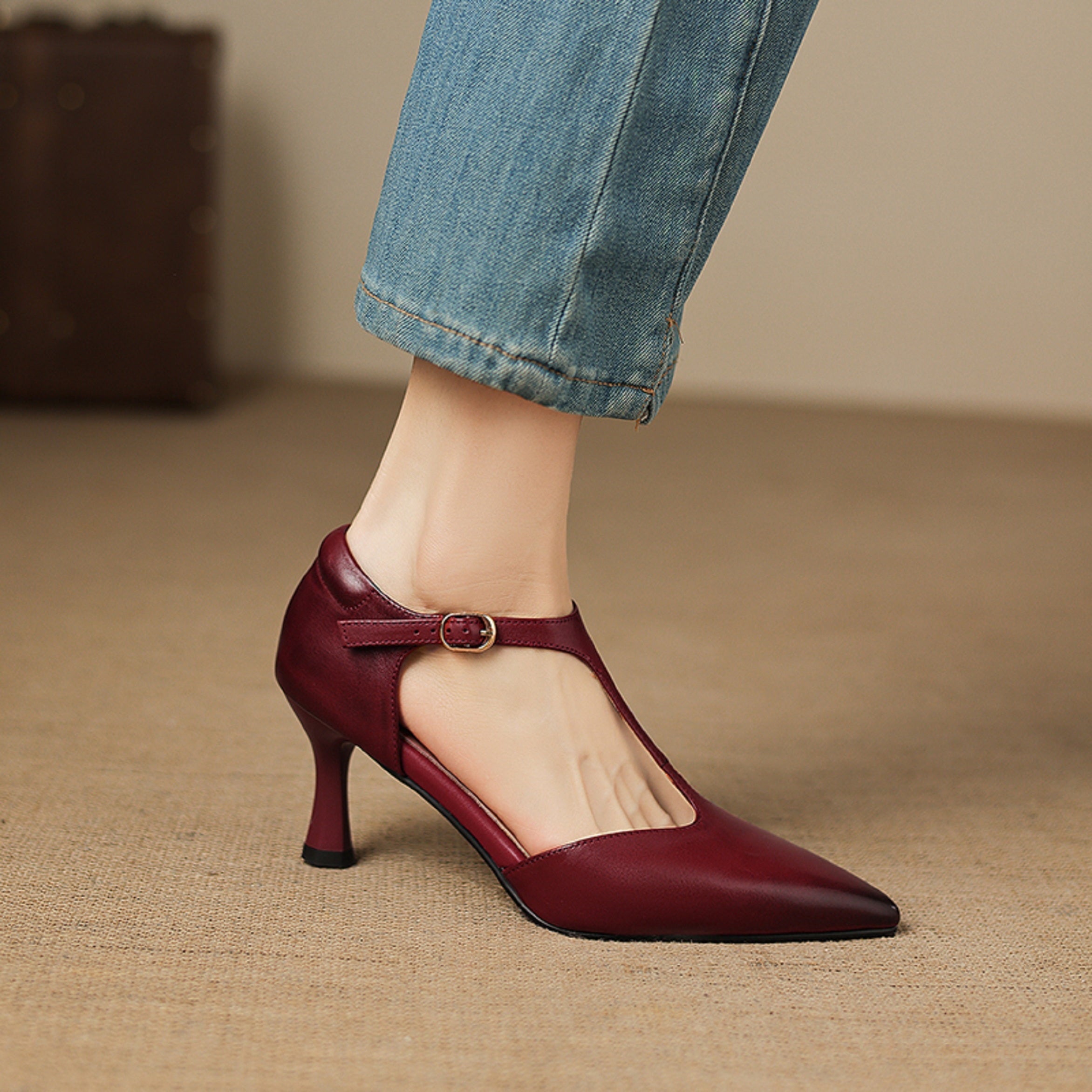 Bellari Genuine Leather Heels