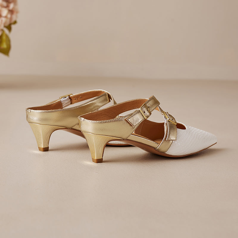 Brielle Genuine Leather Mules