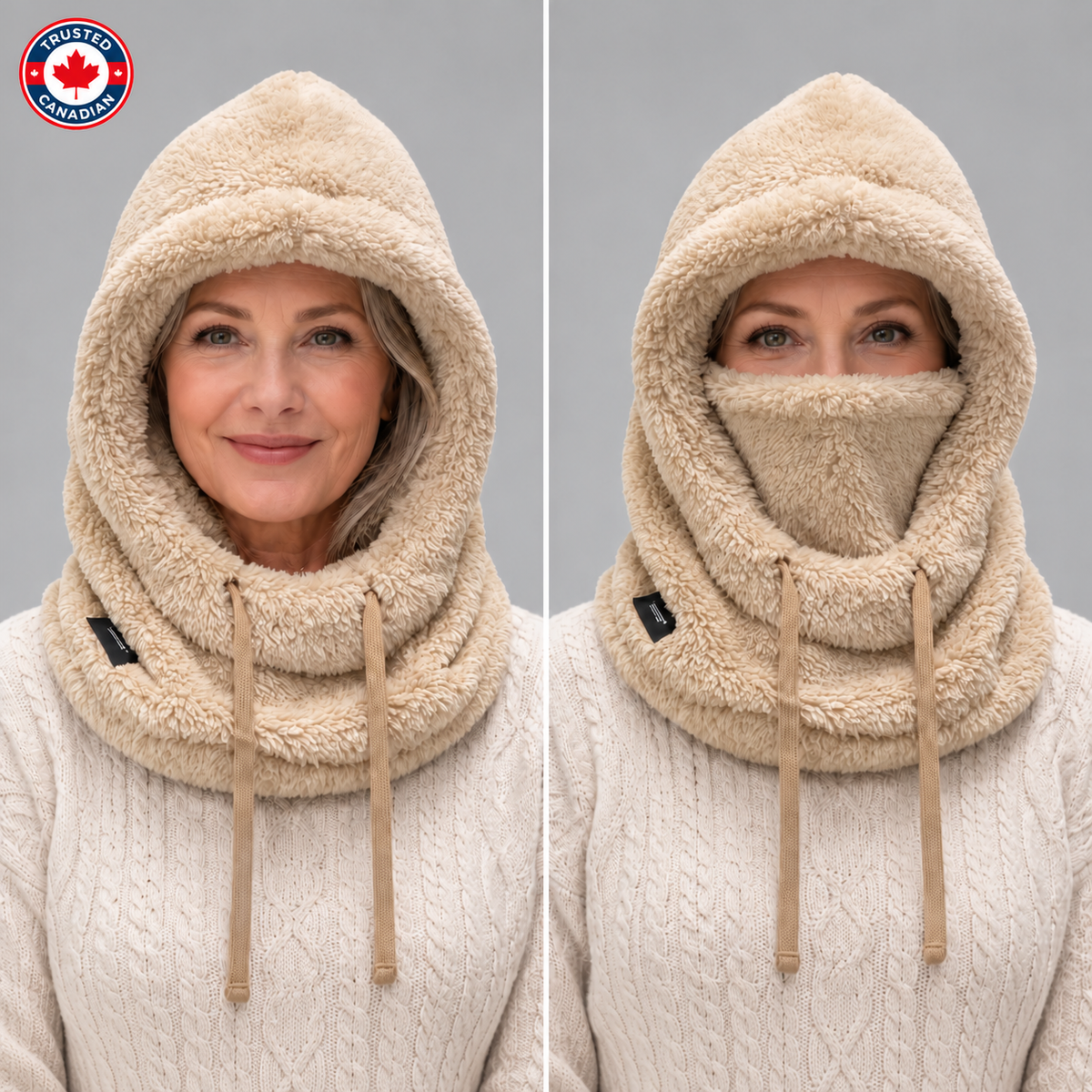 Charlotte Soft Fleece Hood