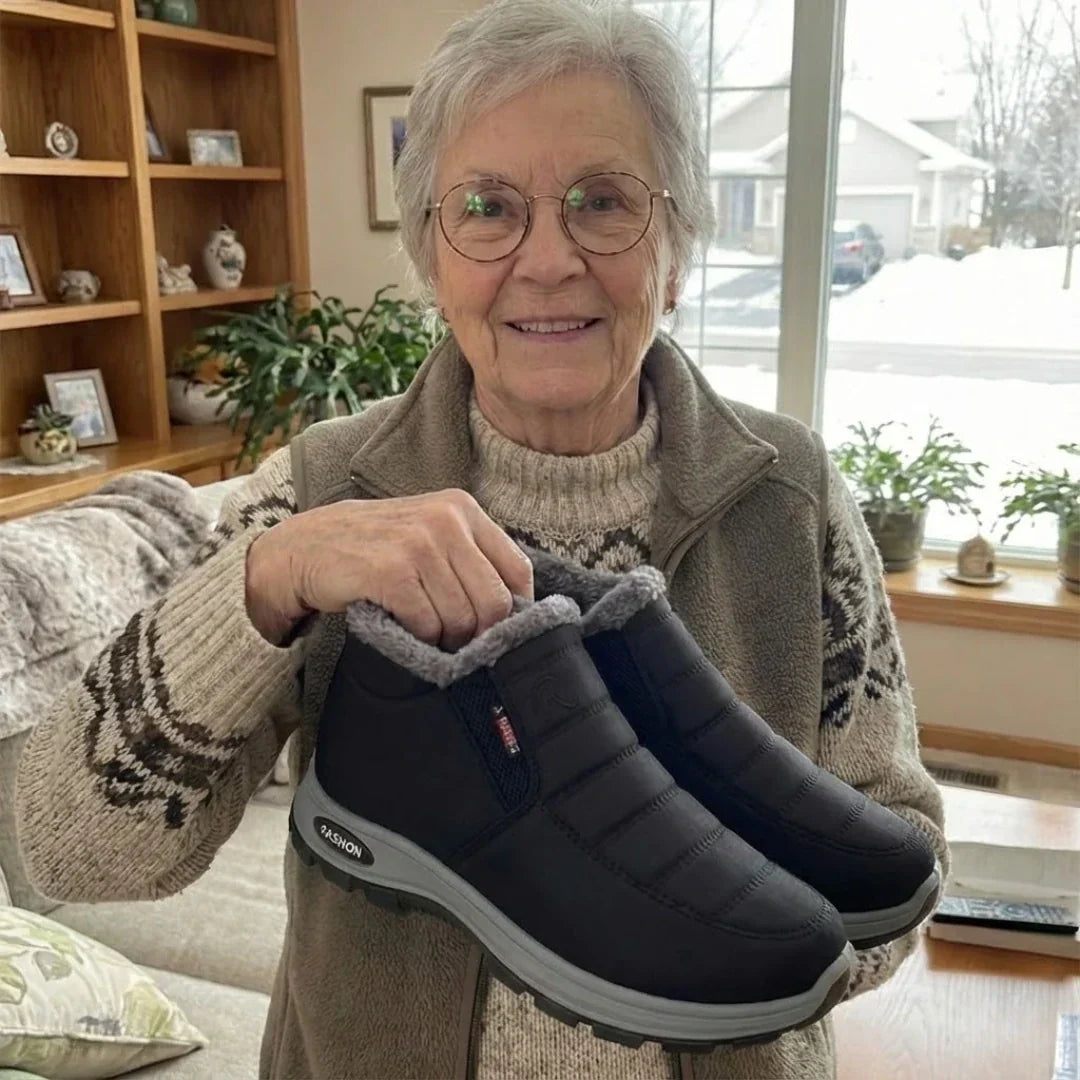 Sianna™. | Quilted | Waterproof Slip-On Ankle Boots