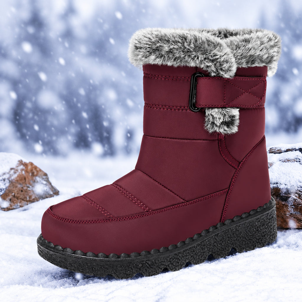 Mila™ | Quilted | Waterproof Non-Slip Mid-Calf Boots